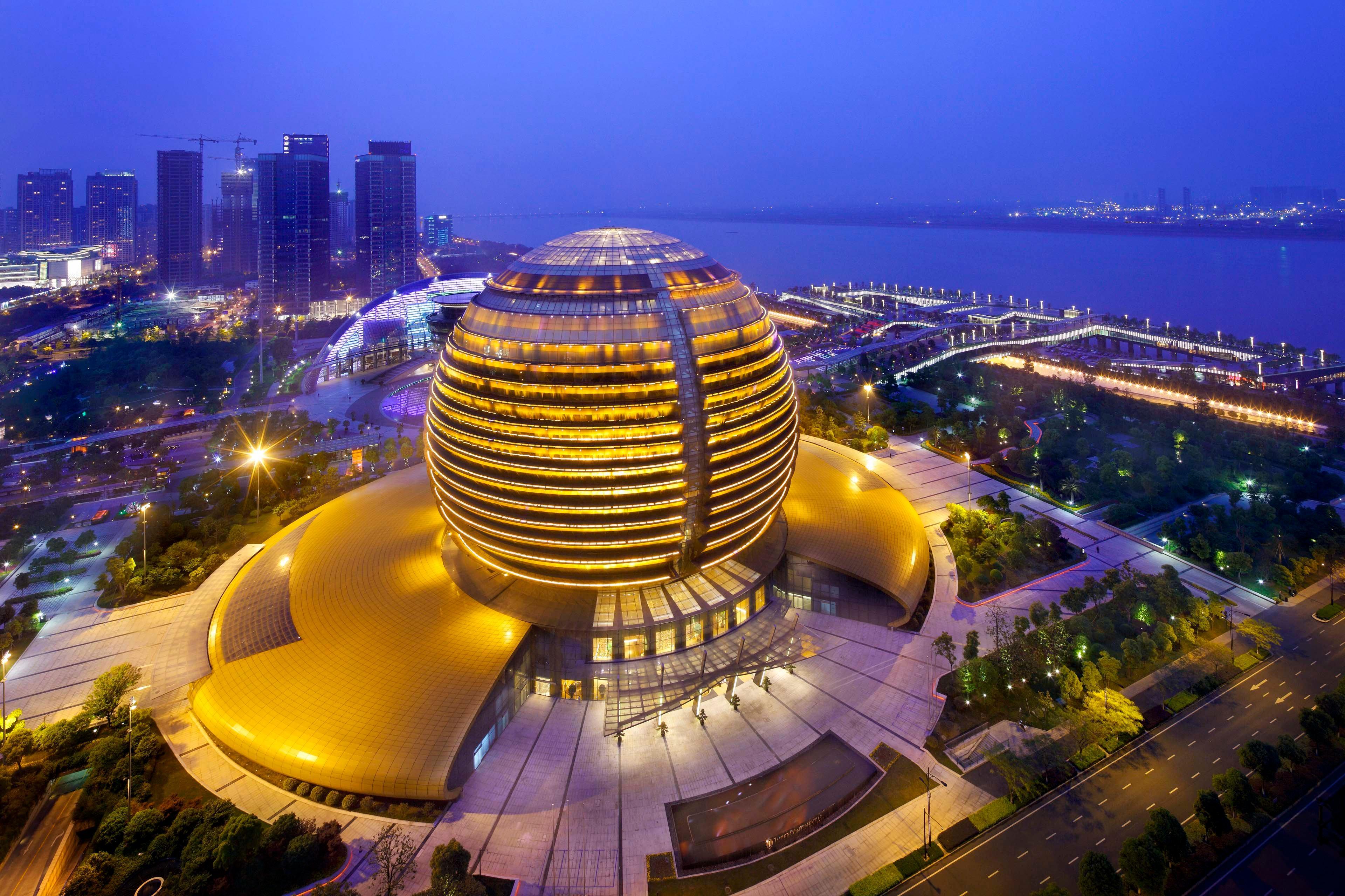 Intercontinental Hangzhou Icc By Ihg Exterior foto